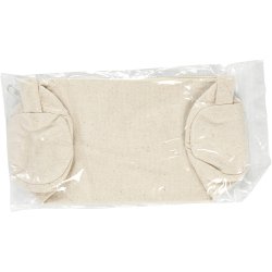 Penalhus, L: 20 cm, diam. 6 cm, 300 g, lys natur, 1 stk.