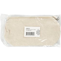 Penalhus, L: 20 cm, diam. 6 cm, 300 g, lys natur, 1 stk.