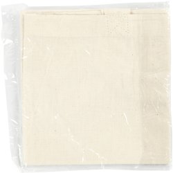 Mulepose , str. 30x33 cm, 135 g, lys natur, 1 stk.