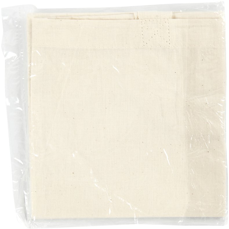 Mulepose , str. 30x33 cm, 135 g, lys natur, 1 stk.