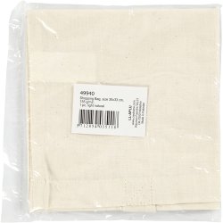 Mulepose , str. 30x33 cm, 135 g, lys natur, 1 stk.