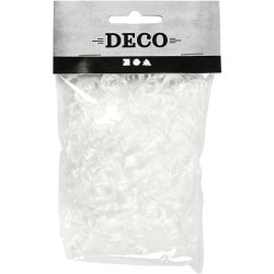 Kr&oslash;lh&aring;r, hvid, 15 g/ 1 pk.