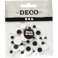 Rulle&oslash;jne, selvkl&aelig;bende, diam. 8+10+14 mm, 30 ass./ 1 pk.