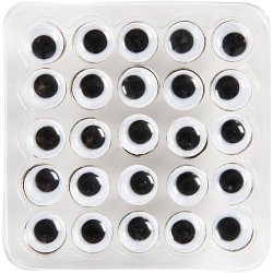 Rulle&oslash;jne, diam. 10 mm, 25 stk./ 1 pk.