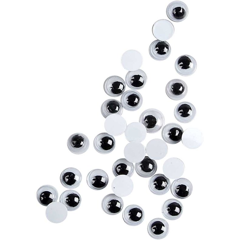 Rulle&oslash;jne, uden kl&aelig;b, diam. 6 mm, 1000 stk./ 1 pk.