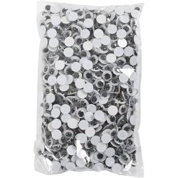 Rulle&oslash;jne, uden kl&aelig;b, diam. 8 mm, 1000 stk./ 1 pk.