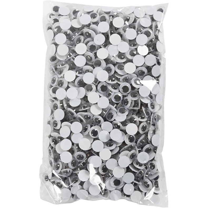 Rulle&oslash;jne, uden kl&aelig;b, diam. 8 mm, 1000 stk./ 1 pk.