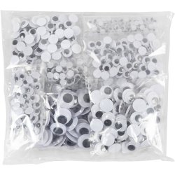 Rulle&oslash;jne, selvkl&aelig;bende, diam. 6-20 mm, 1100 ass./ 1 pk.