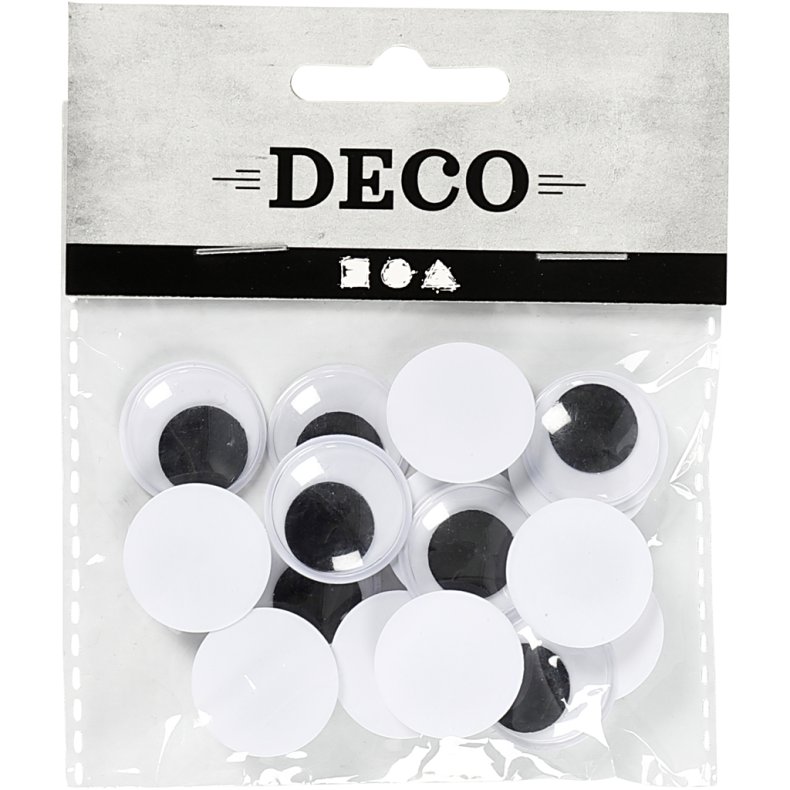 Rulle&oslash;jne, uden kl&aelig;b, diam. 20 mm, 16 stk./ 1 pk.