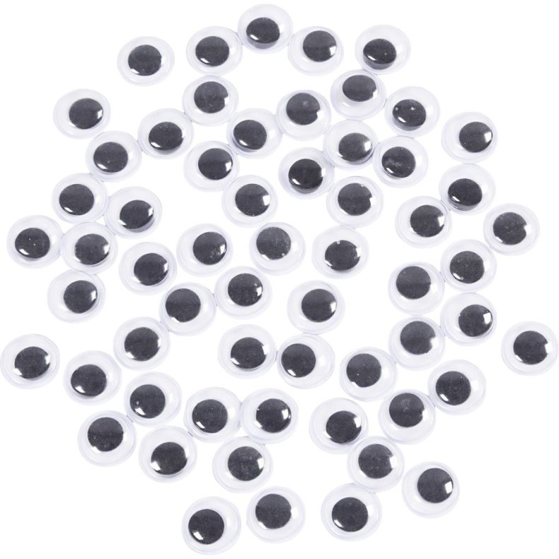 Rulle&oslash;jne, uden kl&aelig;b, diam. 10 mm, 1000 stk./ 1 pk.