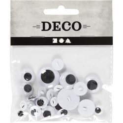 Rulle&oslash;jne, til p&aring;syning, diam. 8-20 mm, 24 ass./ 1 pk.