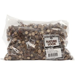 Tr&aelig;mix, diam. 7-10 mm, tykkelse 4-5 mm, 230 g/ 1 pk.