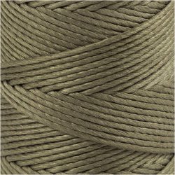 Bambussnor, tykkelse 1 mm, olivenbrun, 65 m/ 1 rl.