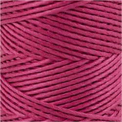 Bambussnor, tykkelse 1 mm, m&oslash;rk pink, 65 m/ 1 rl.