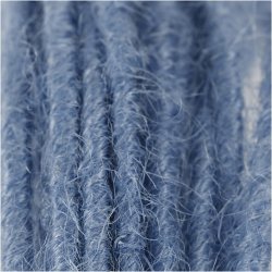 Jute wire, tykkelse 2-4 mm, himmelbl&aring;, 3 m/ 1 pk.