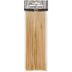 Halmstr&aring;, L: 22 cm, tykkelse 1-3 mm, 50 stk./ 1 pk.