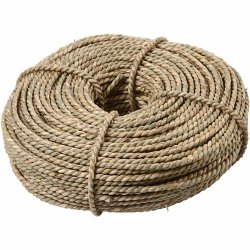 S&oslash;gr&aelig;ssnor, tykkelse 2,8-3 mm, ca. 110 m, beige, 500 g/ 1 bdt.