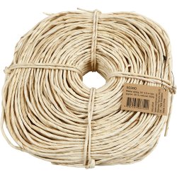 Majssnor, B: 3,5-4 mm, ca. 90 m, natur, 500 g/ 1 bdt.