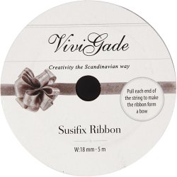 Susifixb&aring;nd , B: 18 mm, gr&aring;, 5 m/ 1 rl.