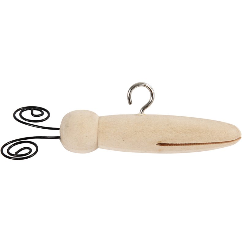 Sommerfuglekrop, L: 5,5 cm, diam. 15 mm, 5 stk./ 1 pk.