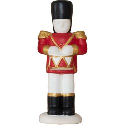 N&oslash;ddekn&aelig;kker, H: 14 cm, hvid, 3 stk./ 1 pk.