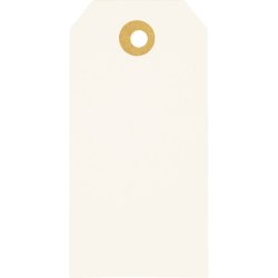 Manilam&aelig;rker, str. 5x10 cm, 250 g, creme, 20 stk./ 1 pk.