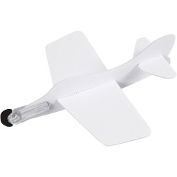 Flyvemaskiner, L: 11,5-19 cm, B: 11-17,5 cm, hvid, 50 stk./ 1 pk.