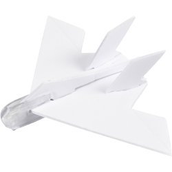 Flyvemaskiner, L: 11,5-19 cm, B: 11-17,5 cm, hvid, 50 stk./ 1 pk.