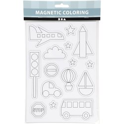 Magneter, Transport, str. 14,85x21 cm, 1 ark