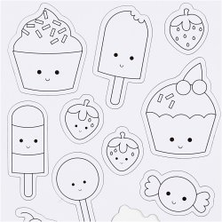 Magneter, S&oslash;de sager, str. 14,85x21 cm, 1 ark