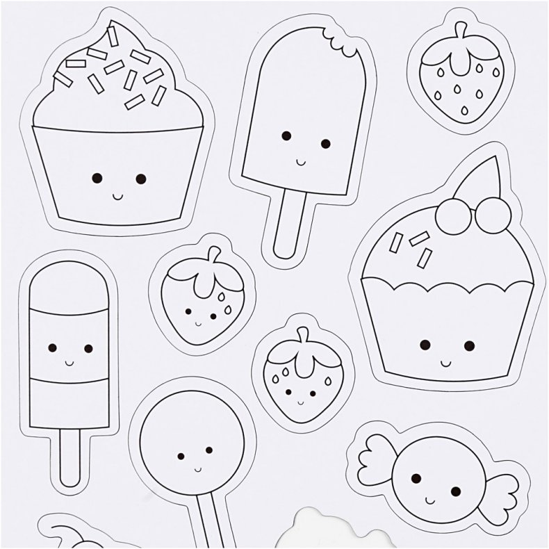 Magneter, S&oslash;de sager, str. 14,85x21 cm, 1 ark