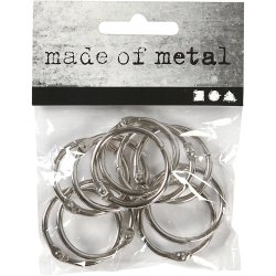 Bogring, diam. 25 mm, tykkelse 2,7 mm, 10 stk./ 1 pk.