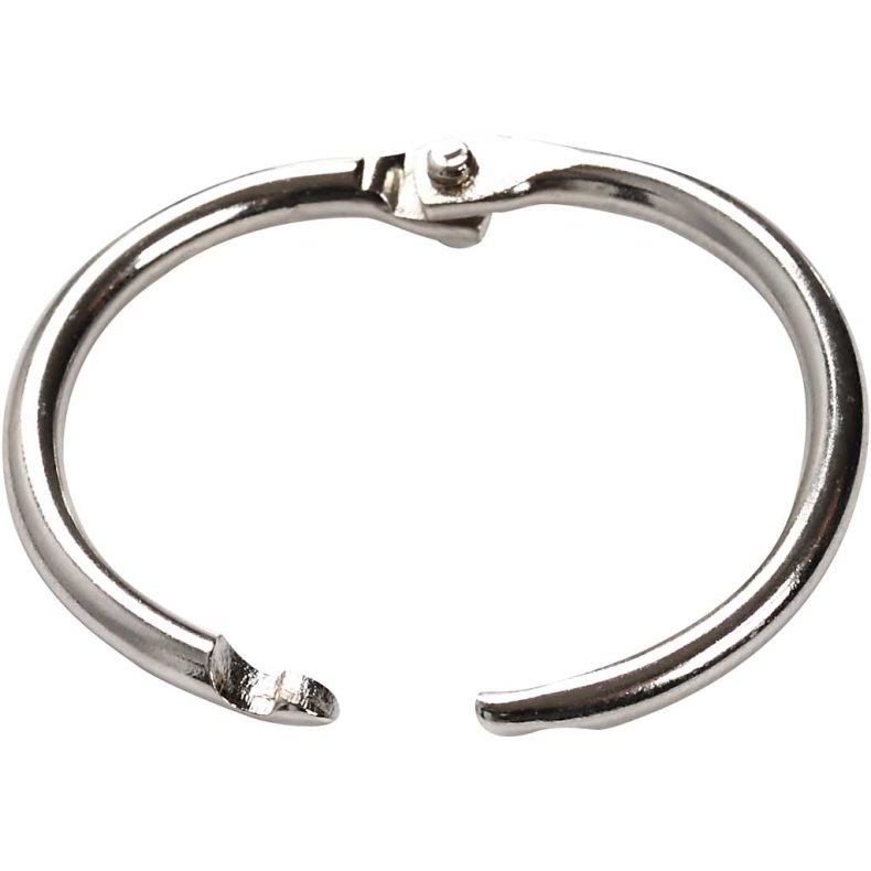 Bogring, diam. 25 mm, tykkelse 2,7 mm, 10 stk./ 1 pk.