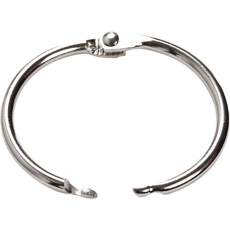 Bogring, diam. 32 mm, tykkelse 2,7 mm, 8 stk./ 1 pk.