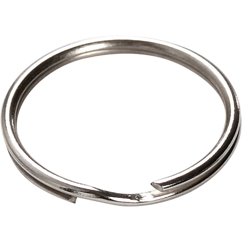 N&oslash;glering, diam. 20 mm, 8 stk./ 1 pk.