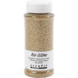 Bio-glimmer, guld, 140 ml/ 1 ds.