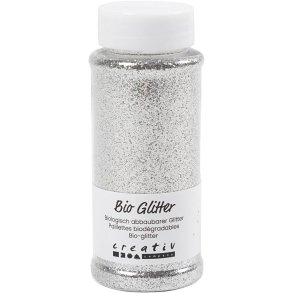 Bio-glimmer, sølv, 140 ml/ 1 ds.