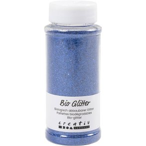 Bio-glimmer, blå, 140 ml/ 1 ds.