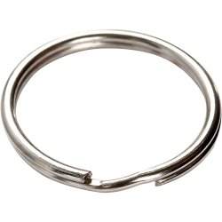 N&oslash;glering, diam. 25 mm, 8 stk./ 1 pk.