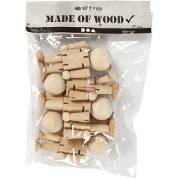 Elastikfigur, H: 8 cm, 5 stk./ 1 pk.