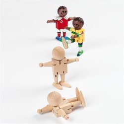 Elastikfigur, H: 8 cm, 5 stk./ 1 pk.