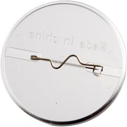 Badge, rund, diam. 5,5 cm, 5 stk./ 1 pk.