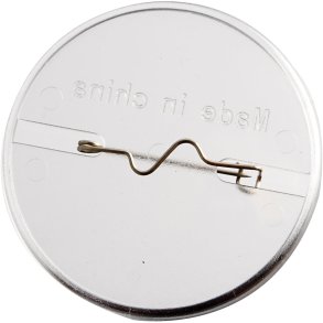 Badge, rund, diam. 5,5 cm, 5 stk./ 1 pk.