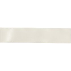 Satinb&aring;nd, B: 38 mm, creme, 50 m/ 1 rl.