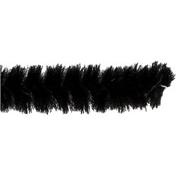 Chenille, L: 30 cm, tykkelse 9 mm, sort, 25 stk./ 1 pk.