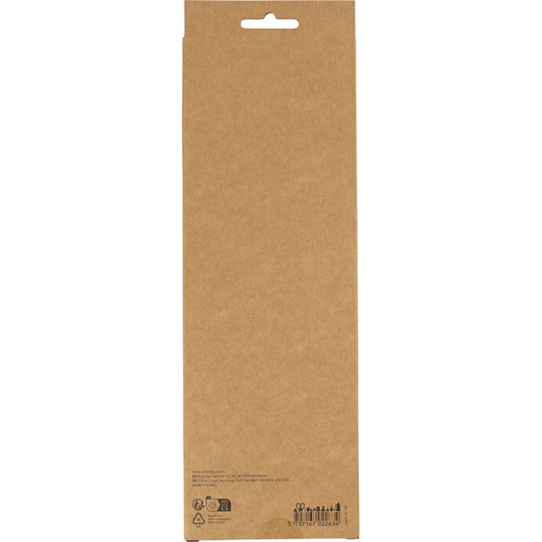 Chenille, L: 30 cm, tykkelse 6 mm, r&oslash;d, 50 stk./ 1 pk.