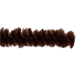 Chenille, L: 30 cm, tykkelse 6 mm, brun, 50 stk./ 1 pk.