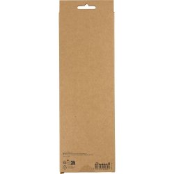 Chenille, L: 30 cm, tykkelse 6 mm, brun, 50 stk./ 1 pk.