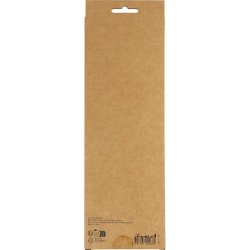 Chenille, L: 30 cm, tykkelse 6 mm, hvid, 50 stk./ 1 pk.