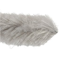 Chenille, L: 30 cm, tykkelse 15 mm, gr&aring;, 15 stk./ 1 pk.